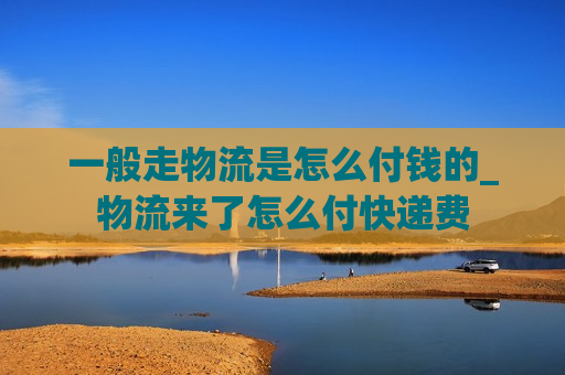 一般走物流是怎么付钱的_物流来了怎么付快递费