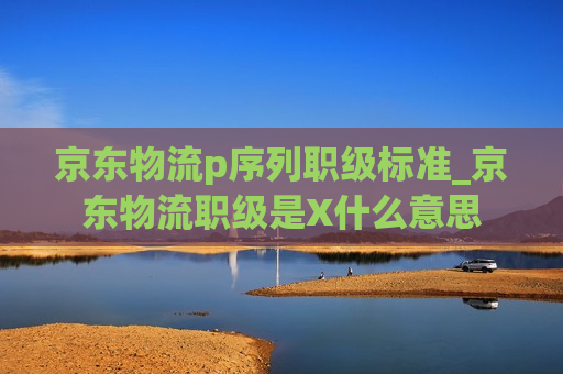 京东物流p序列职级标准_京东物流职级是X什么意思