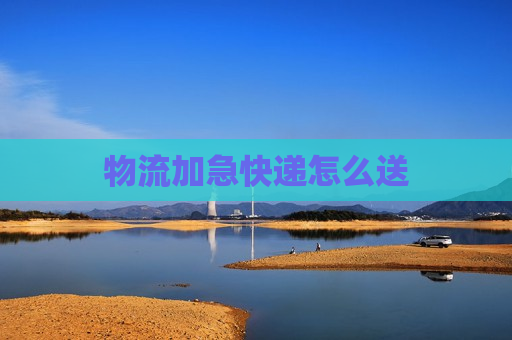 物流加急快递怎么送