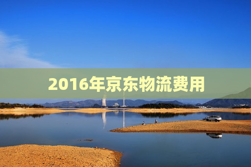 2016年京东物流费用